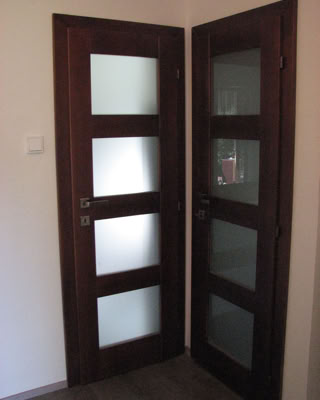 Dřevěné dveře 22