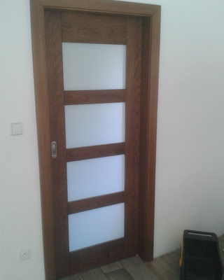 Dřevěné dveře 27