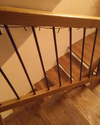 Dřevěné obložení betonových schodišť 21